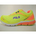 Helle Farbe Florescent Gelbe Sportschuhe